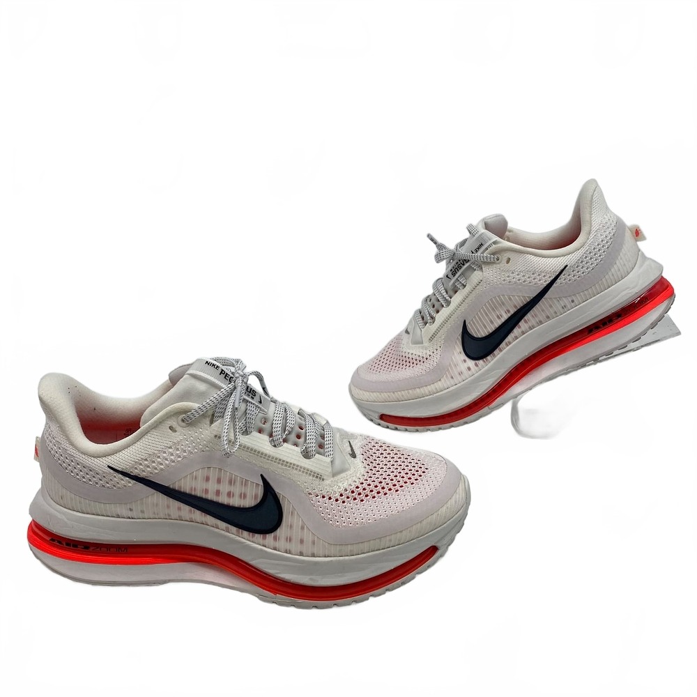 Nike White Red Sneakers Zoom Pegasus | Mens 8.5